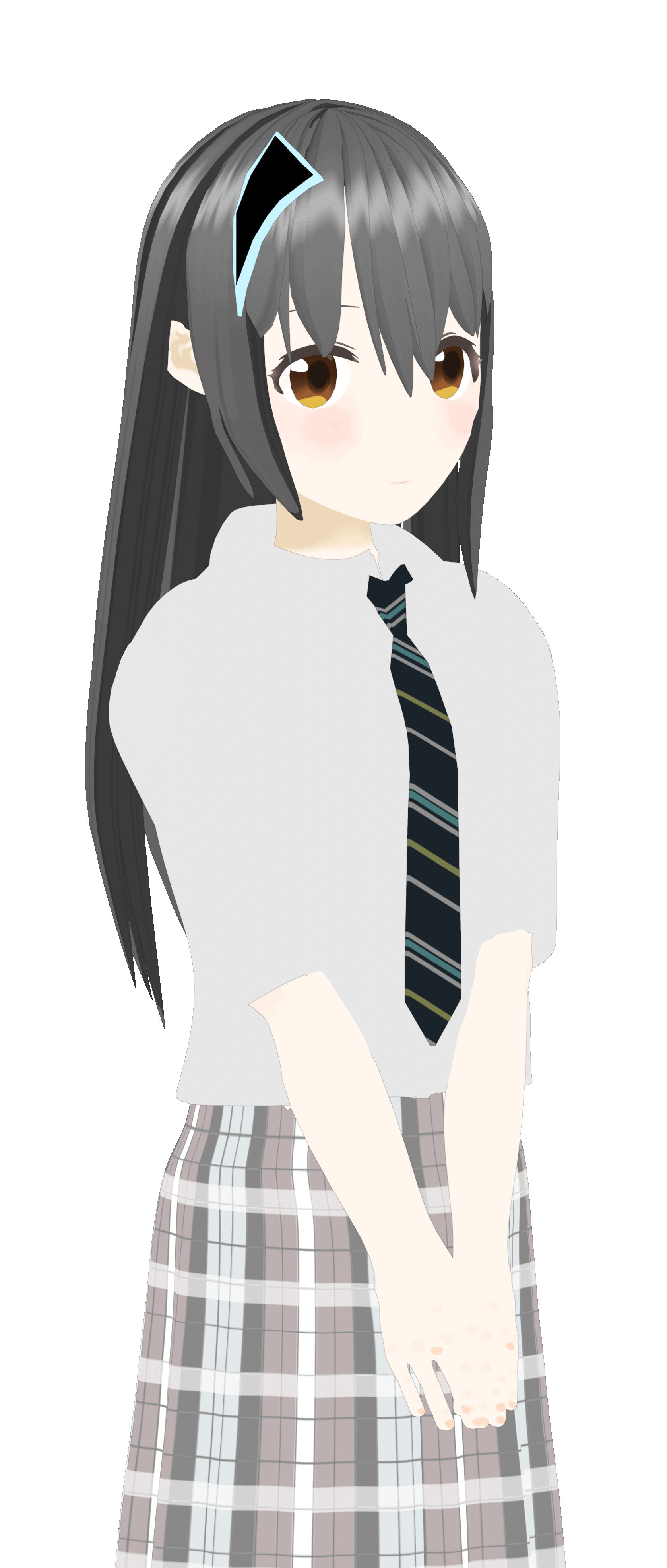 横井陽菜 制服コスプレビジュアル